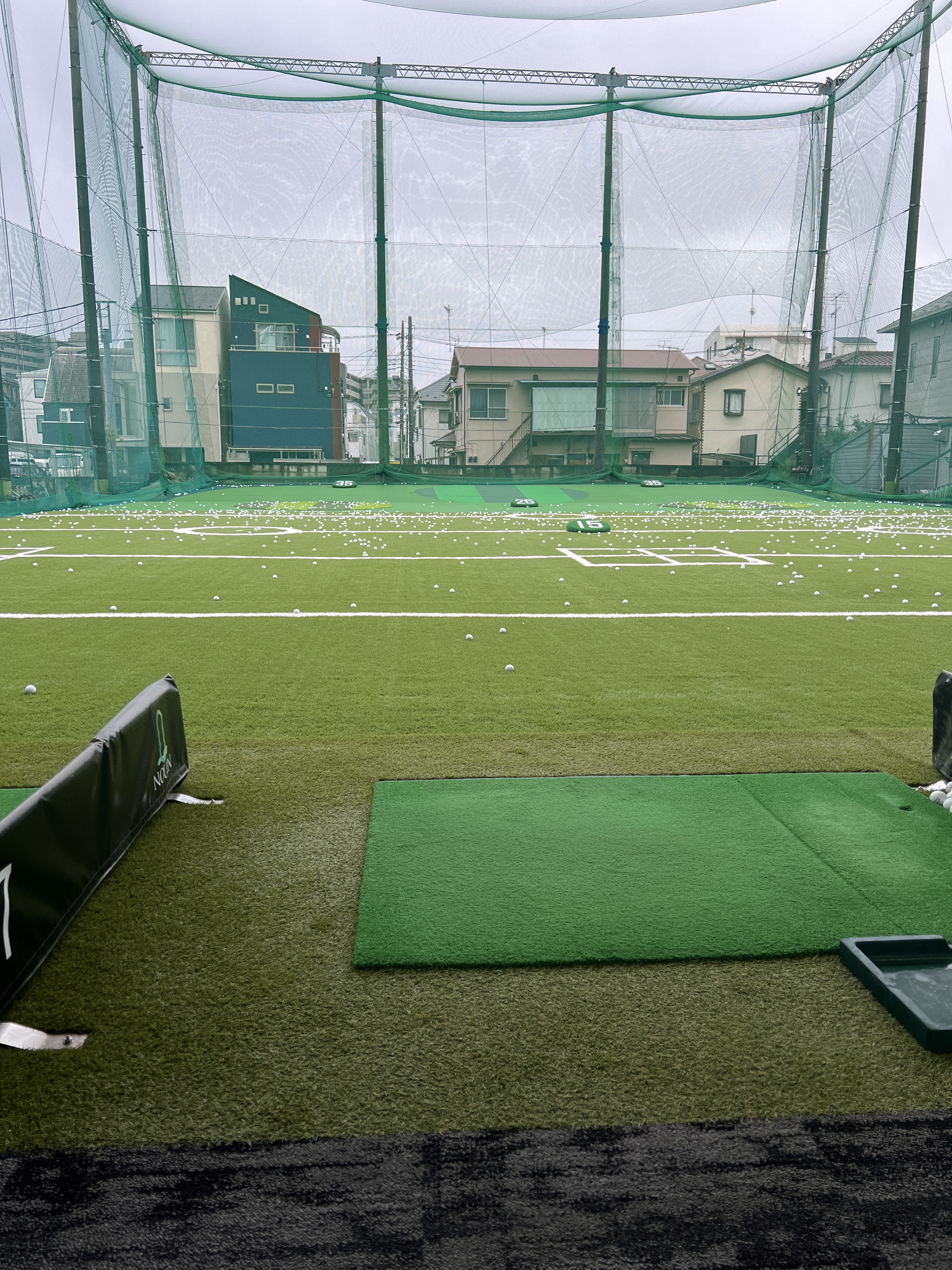 加藤農園ゴルフリンクス 昼間の打球エリア