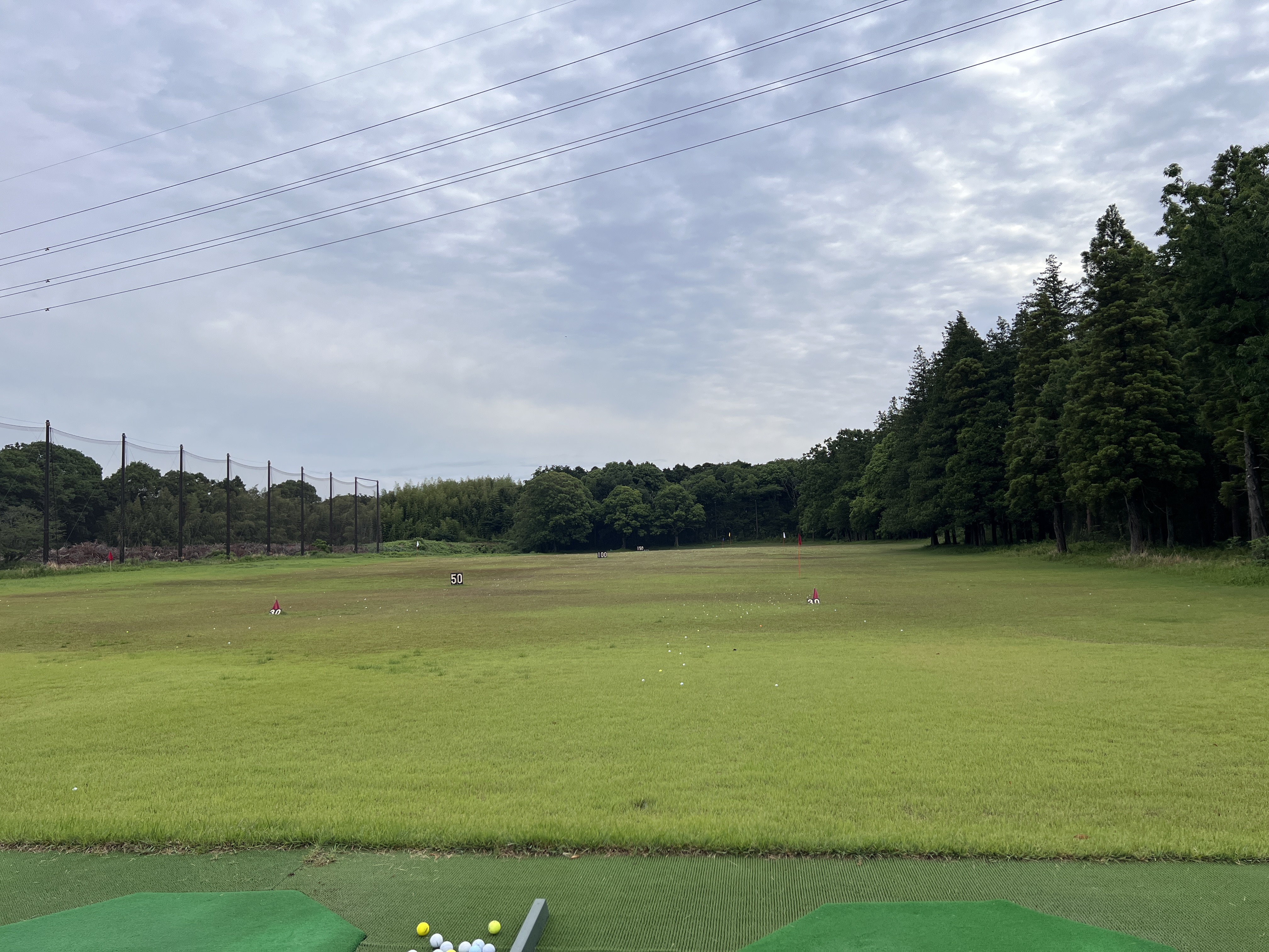 総武CC 総武コース ドライビングレンジ
