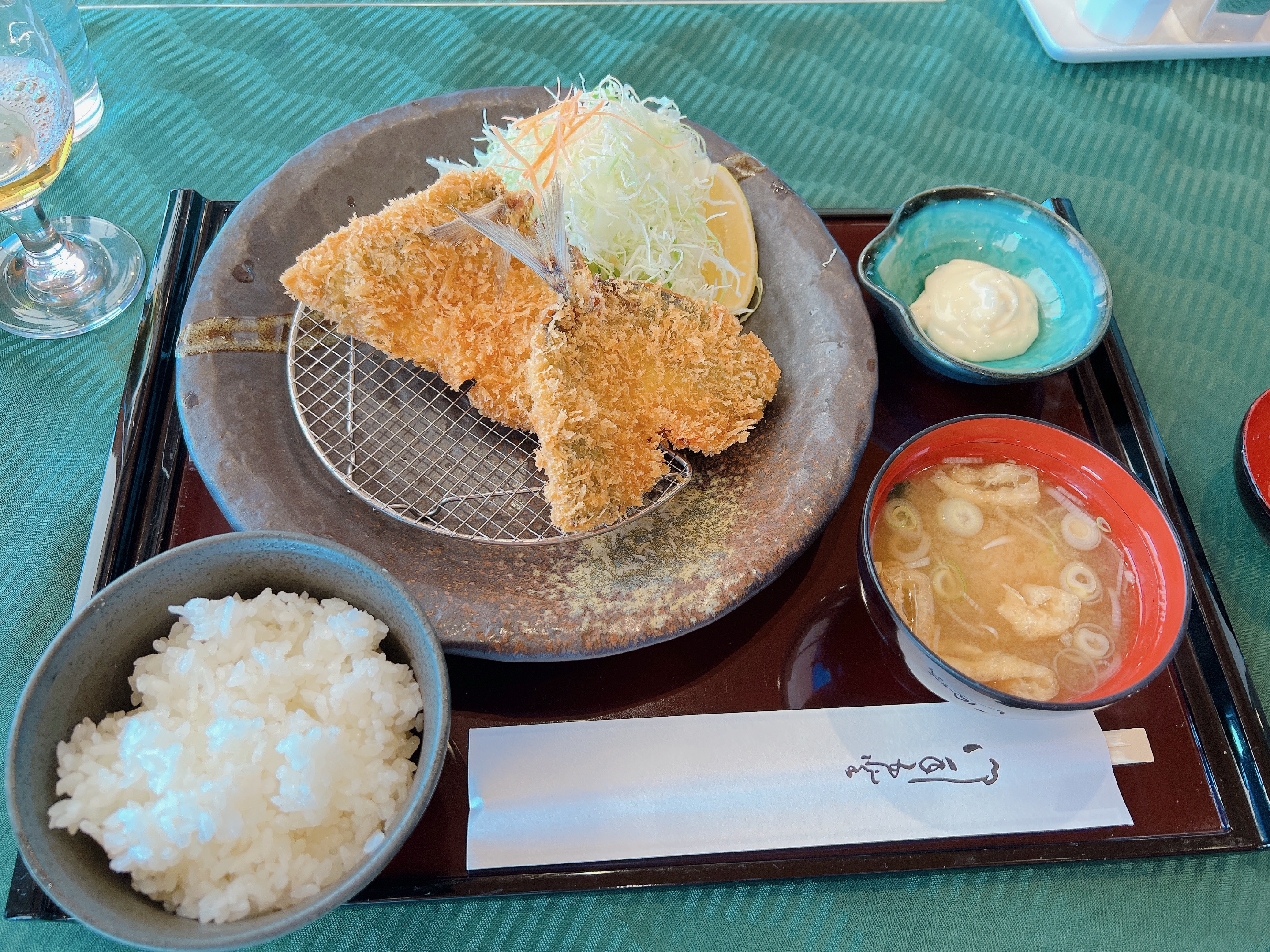 鶴舞カントリー倶楽部 フライ定食