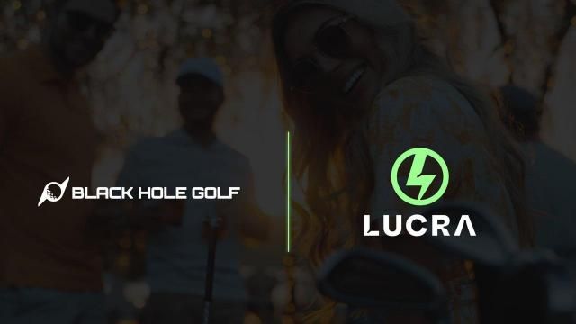Black Hole GolfとLucraによるKOSMOSのリアルマネー競技 発表ビジュアル