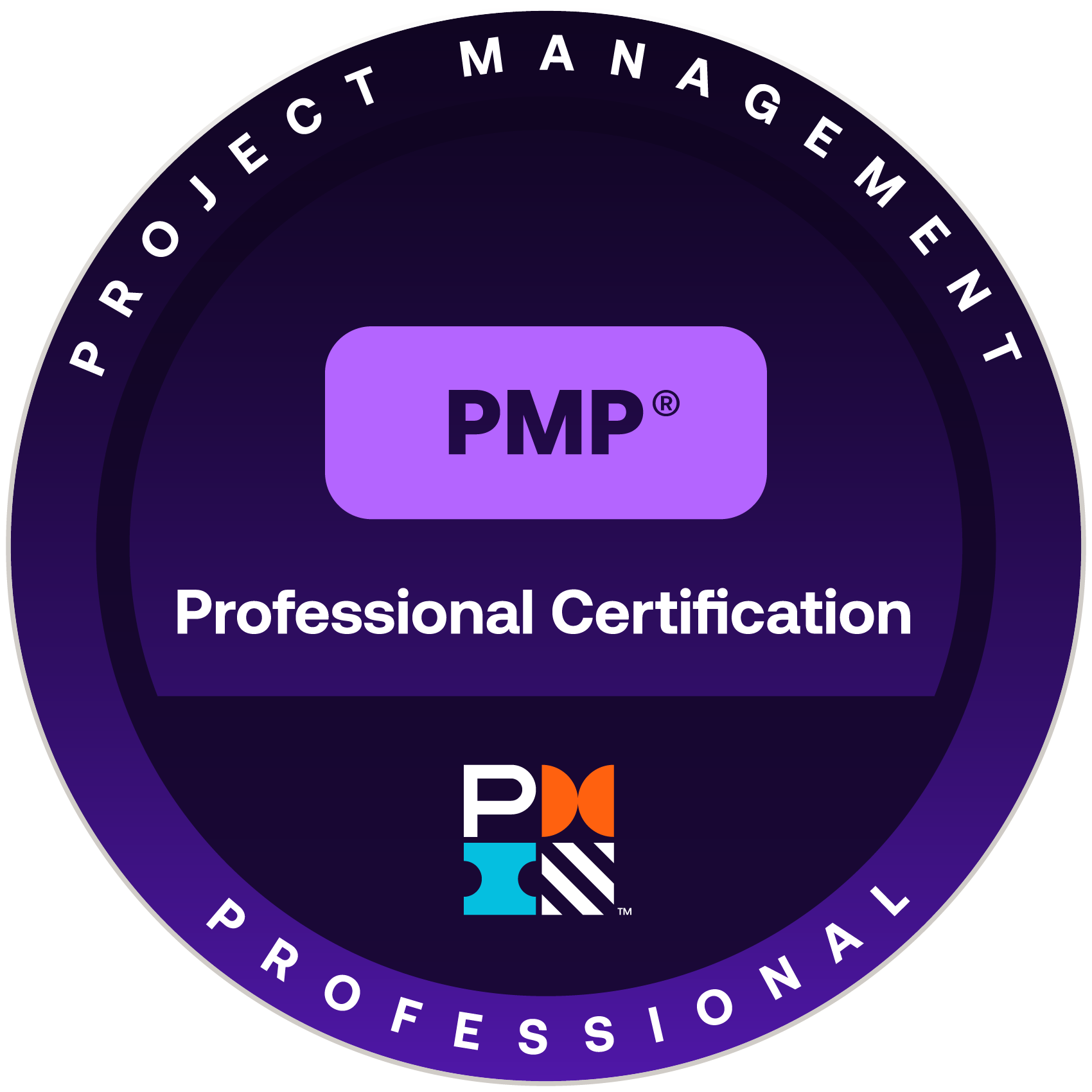 PMI公式のPMPデジタルバッジ(Credly)のデザイン