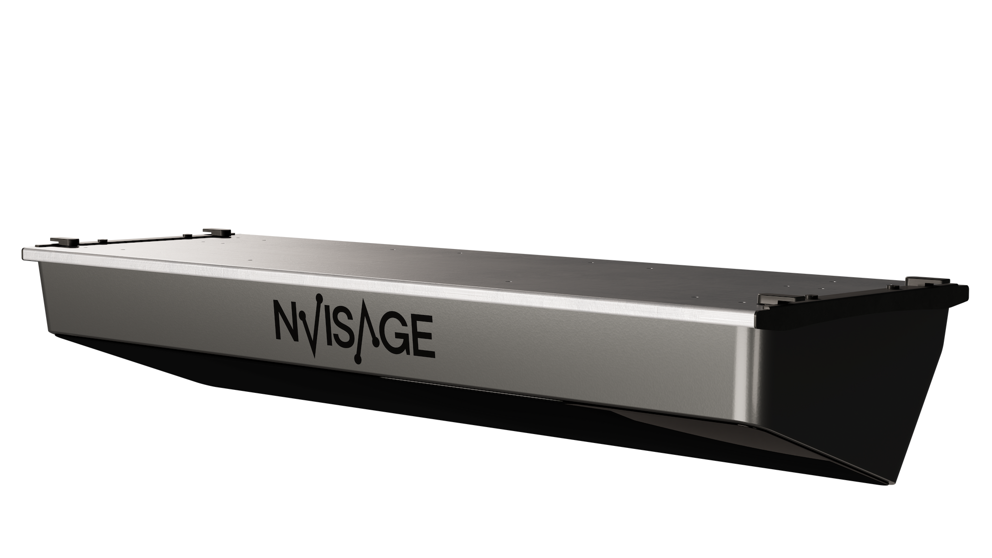 NVISAGE N1の本体。天井や壁に据え付ける薄型の筐体