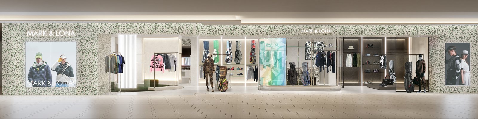 GINZA SIX 5階のMARK & LONAの店舗正面