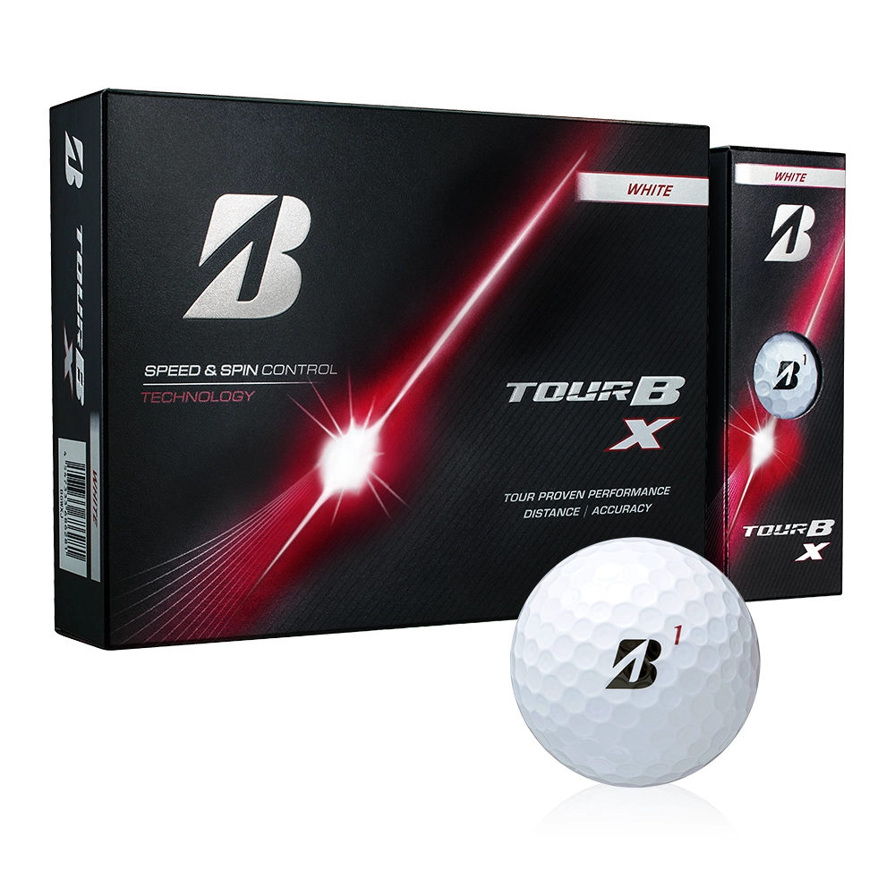 TOUR B X 2026年モデル ホワイトのパッケージとボール