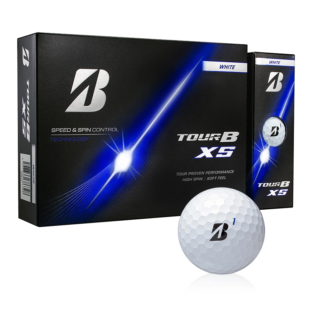 TOUR B XS 2026年モデル ホワイトのパッケージとボール