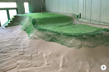 カナーレゴルフプラザ流山 室内バンカー練習場