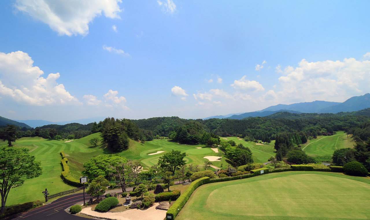 紀伊高原ゴルフクラブ 高原のコース全景